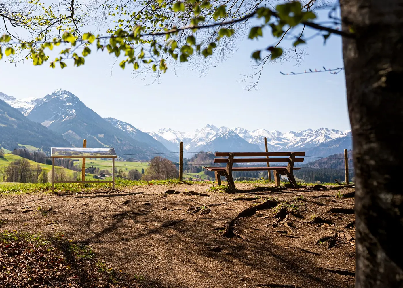 Die G‘schichtenbänkle der Hörnerdörfer