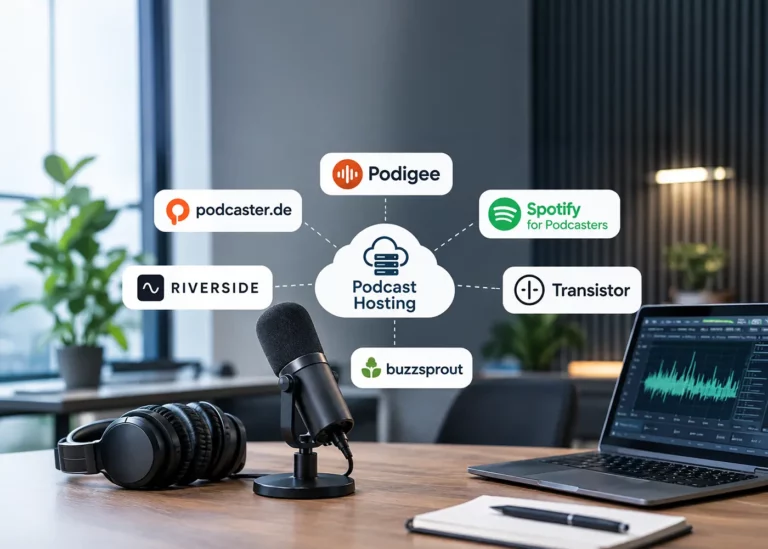 Die wichtigsten Hosting-Anbieter für Podcasts
